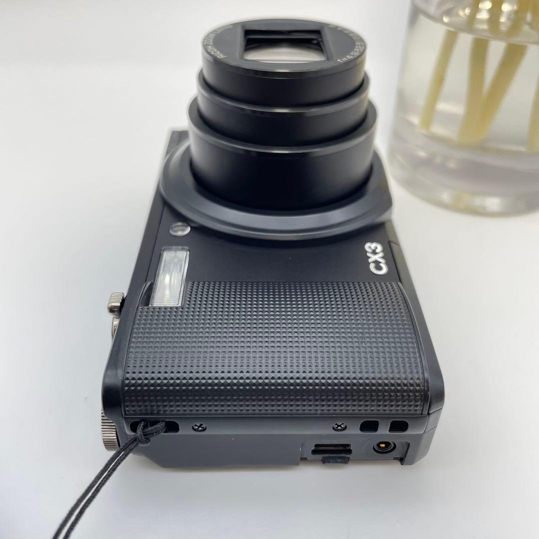 動作確認済✨RICOH CX3✨スマホ転送OK 銘品 デジカメ 人気の黒♪