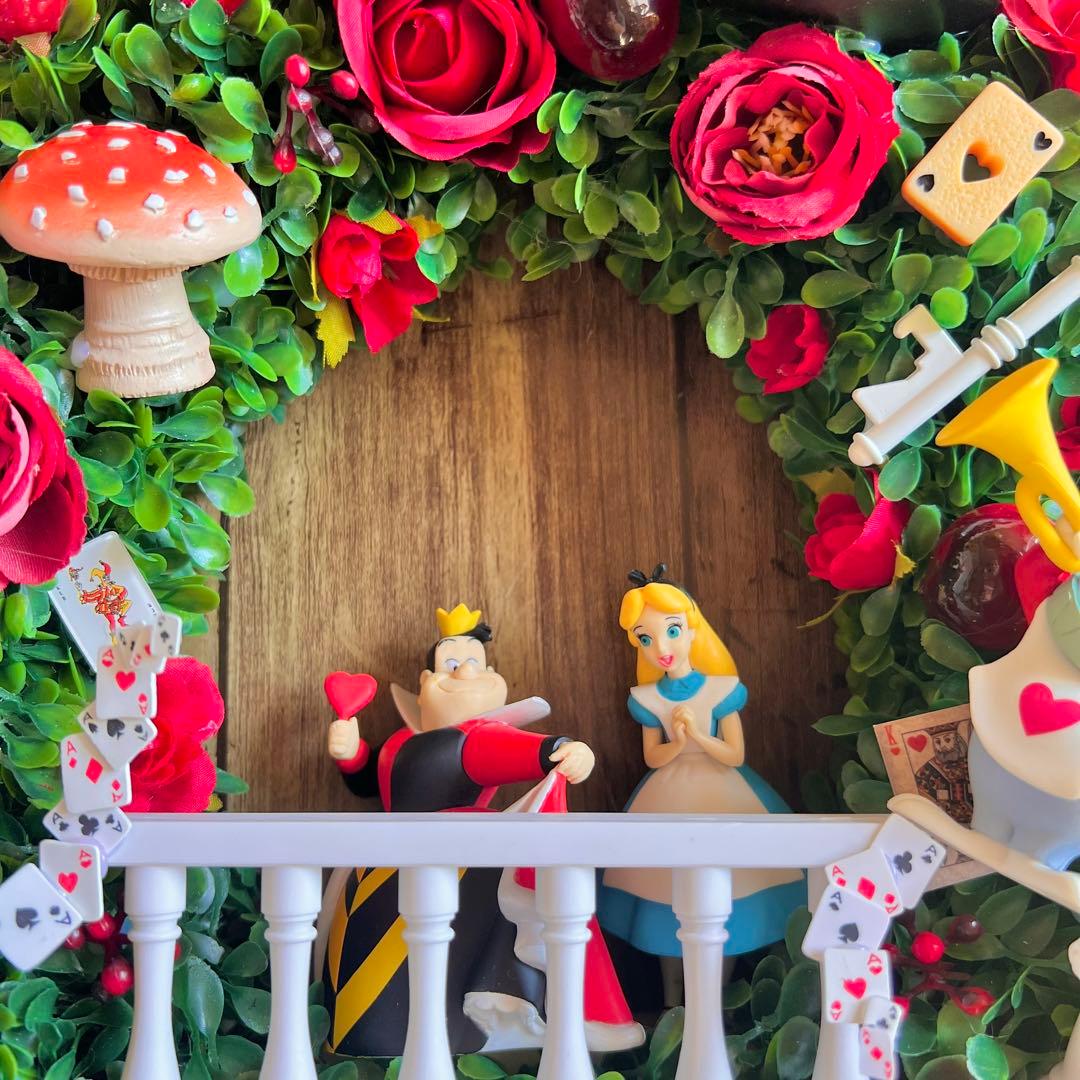 ④ プリンセスカラー 薔薇 フラワーリース