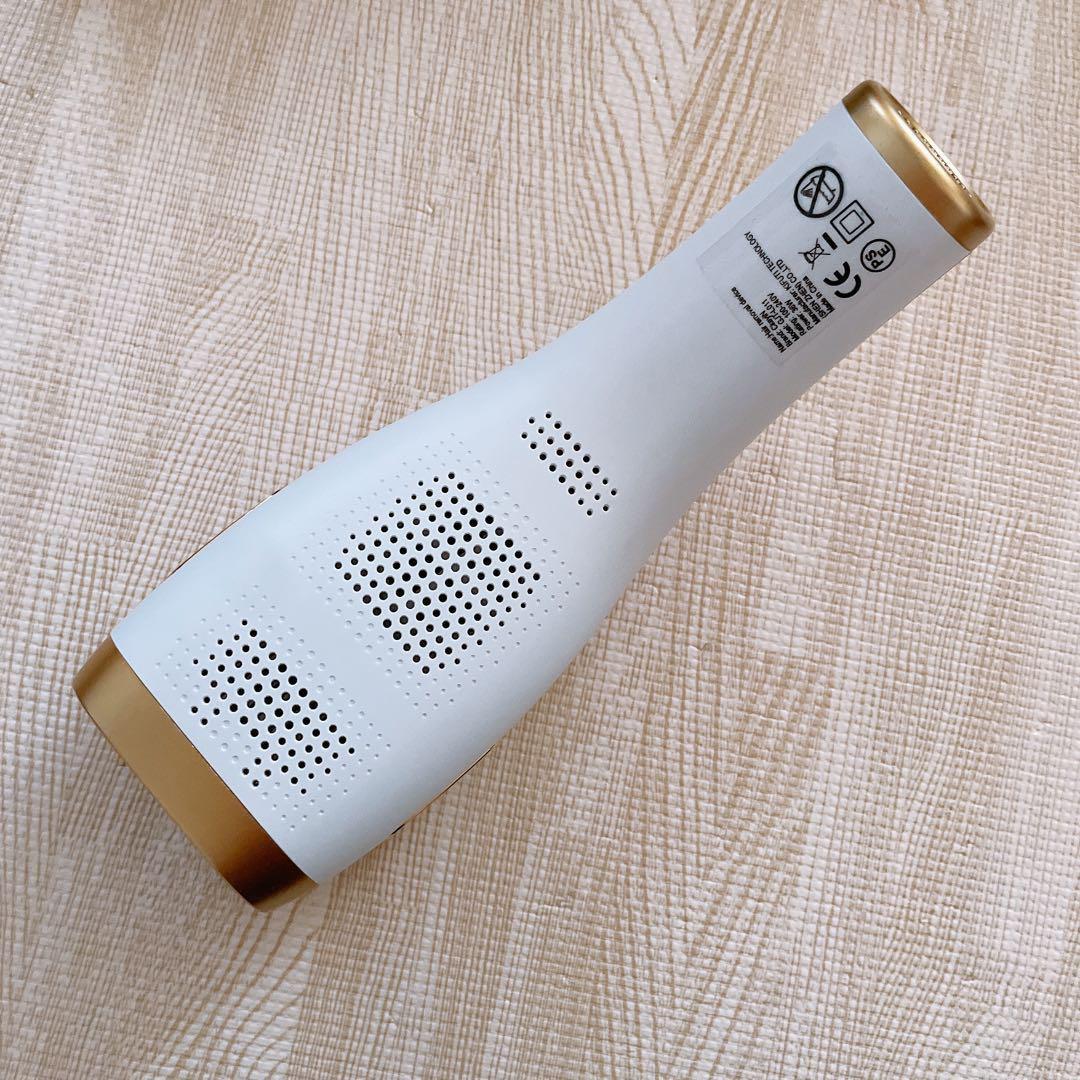 新品 CkeyiN 脱毛器 5℃冷却機能 99万回フラッシュ 自宅サロン 脱毛