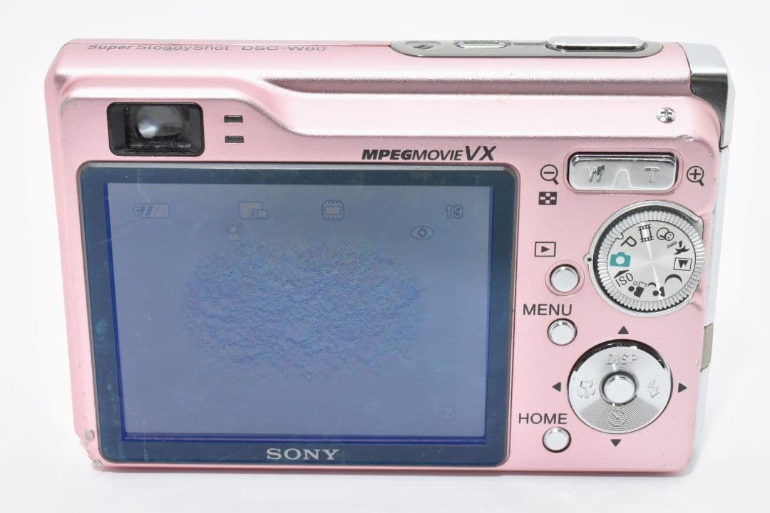 SONY Cyber-shot DSC-W80 ピンク