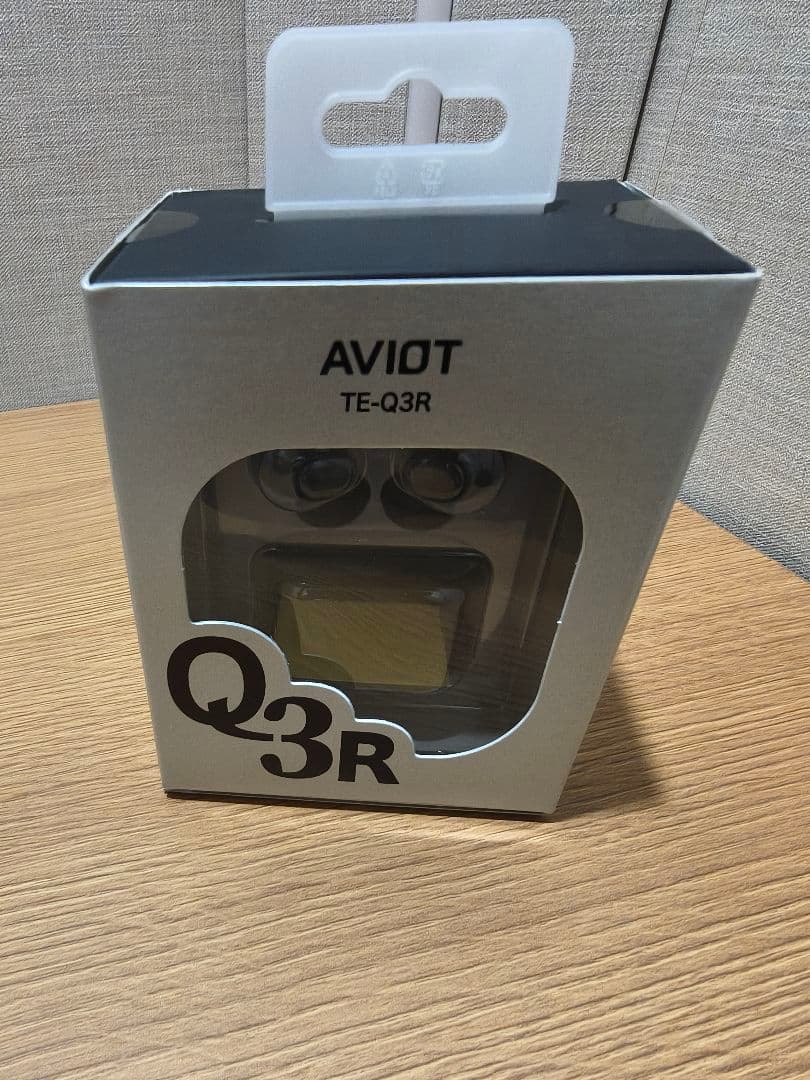 【新商品】AVIOT TE-Q3R ブラック ワイヤレスイヤホン