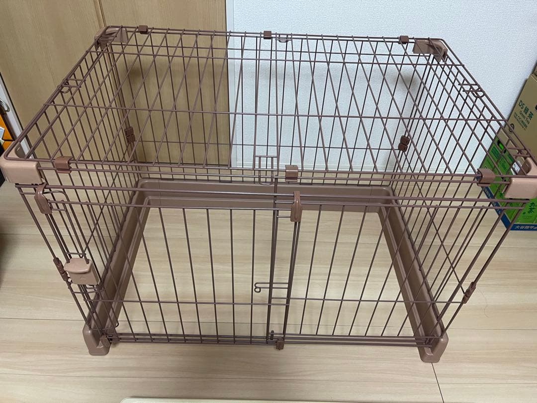 Ricellペットゲージ　90×60 屋根　カバー付き