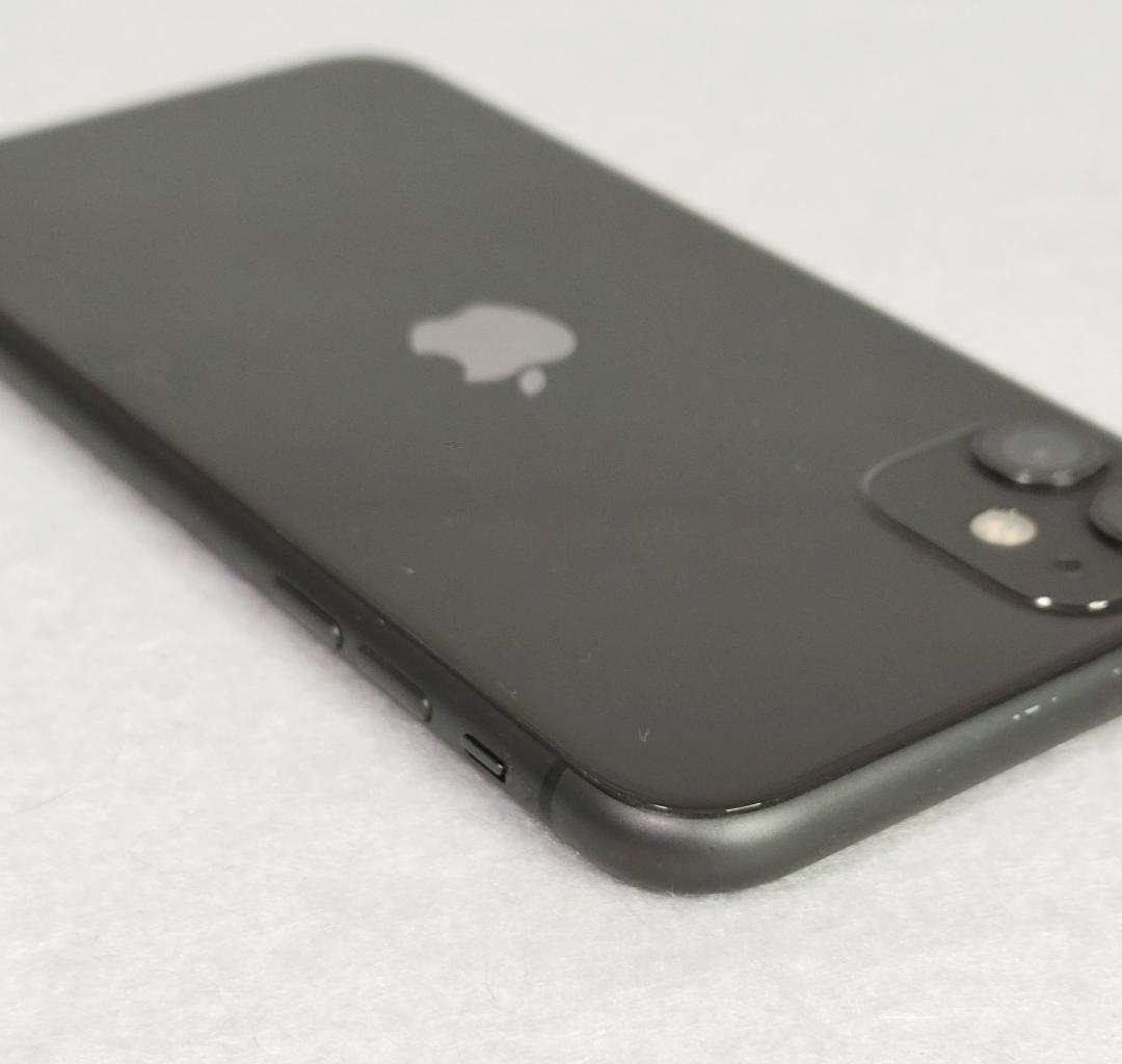【判定○・simフリー・バッテリー100%】iPhone11・64GB/ブラック