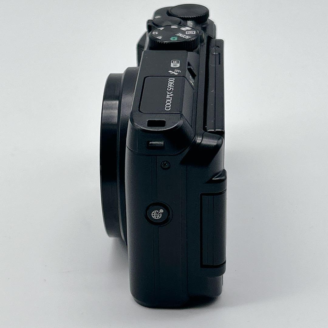 【美品】 COOLPIX S9900 ブラック Wi-Fi機能 デジタルカメラ
