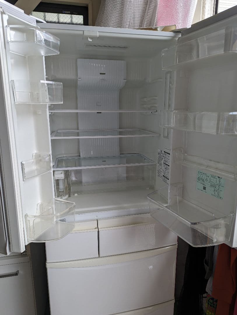 Panasonic NR-FV45S2-W 大容量冷蔵庫451L