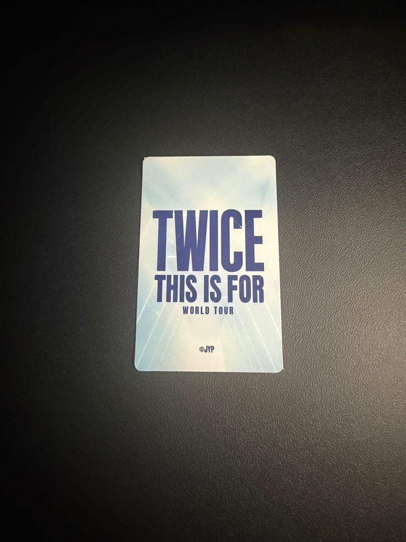 TWICE ツウィ THIS IS FOR LA POPUP 限定トレカ