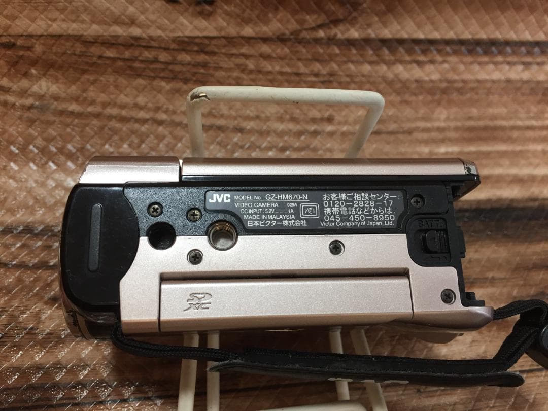 撮影画像あり　JVC　GZ-HM670　付属品あり　光学40倍　FULLHD