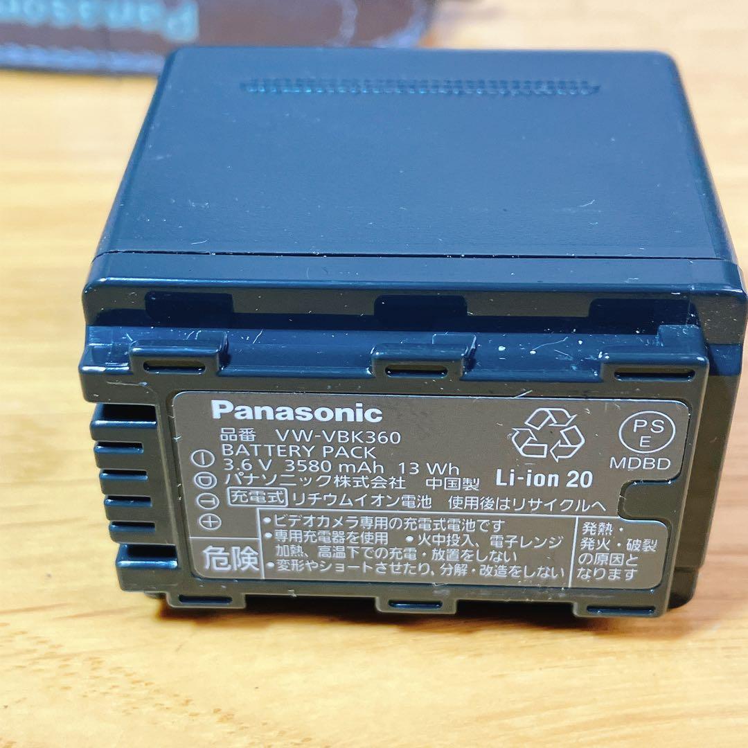 難あり】Panasonic HC-V300M ビデオカメラ 32GB フルHD