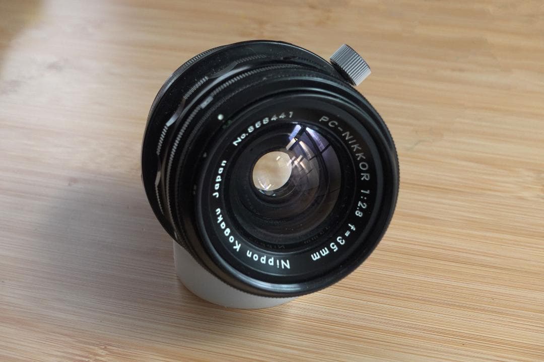 PC Nikkor 35mm f/2.8 ニコン シフトレンズ