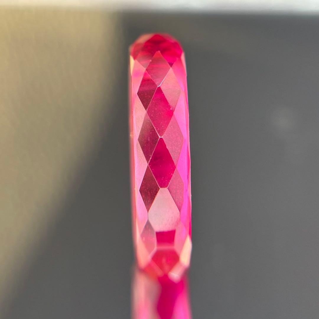 サイズ20.5新品未使用Lab Grown Ruby（人工培育ルビー）リング指輪