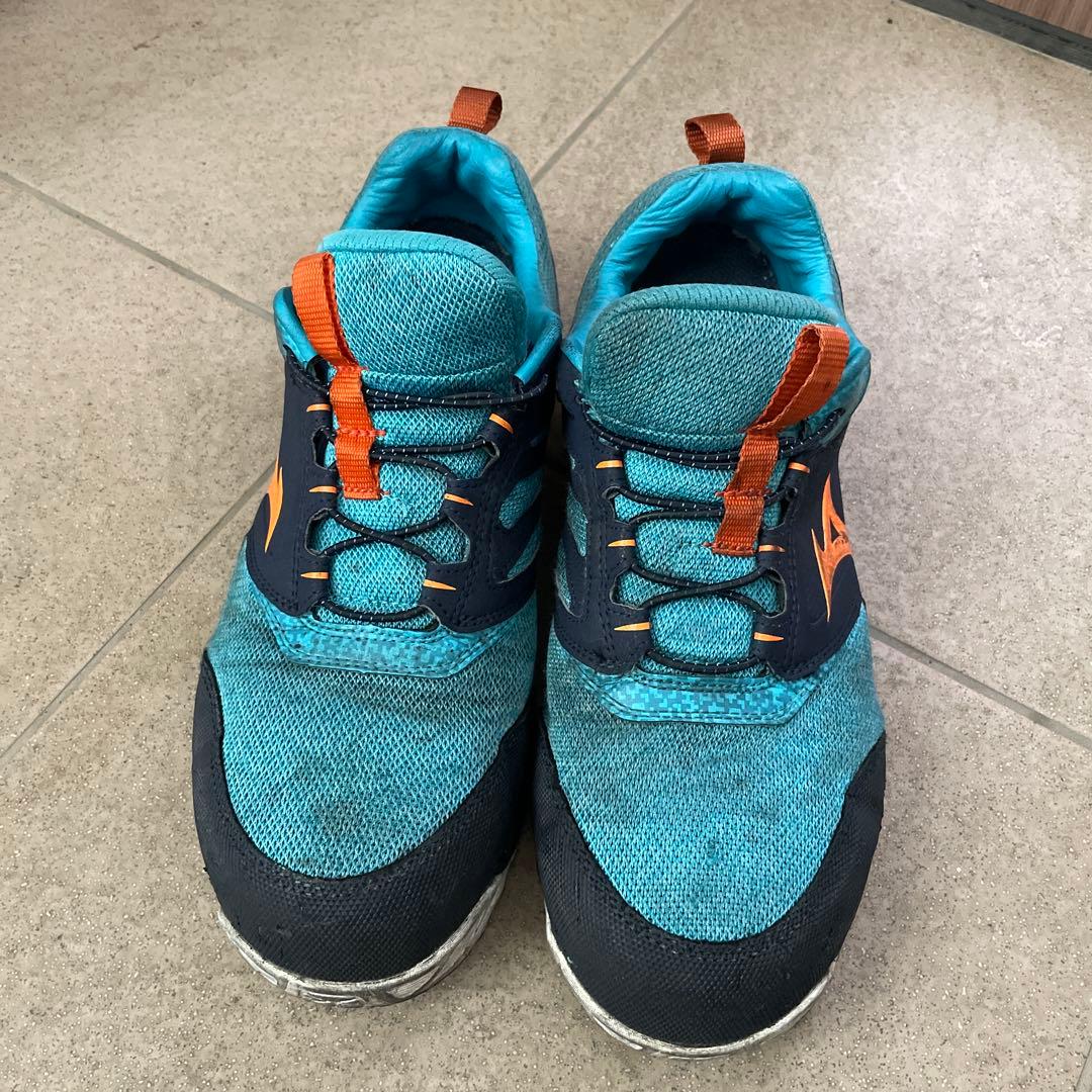 Mizuno 安全靴 青/黒/オレンジ