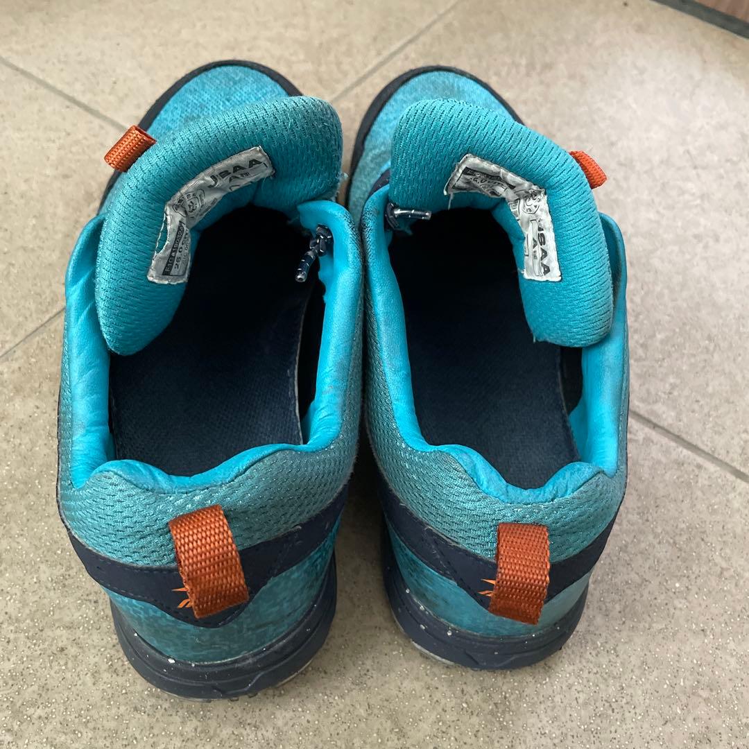 Mizuno 安全靴 青/黒/オレンジ
