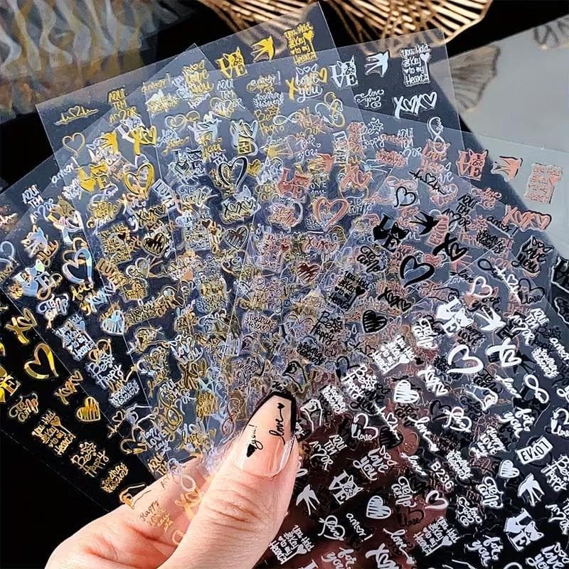 【大特価!!】未使用⭐︎ 約150枚‼︎ / ネイルアートシール セット②