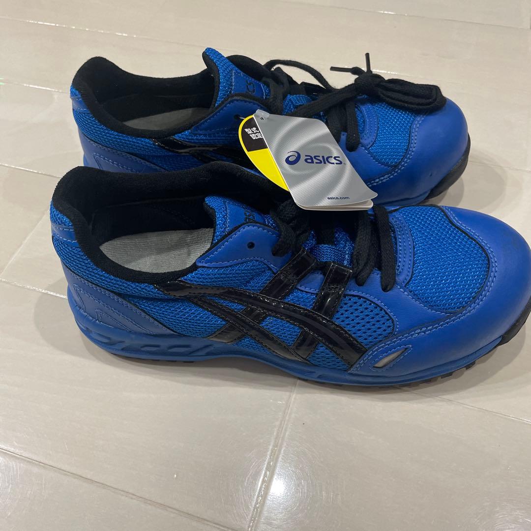 asics FIS33L 安全靴 25.0 青