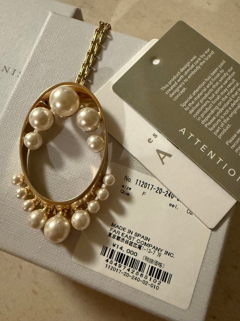[美品]Anton Heunis パールネックレスmade in Spain