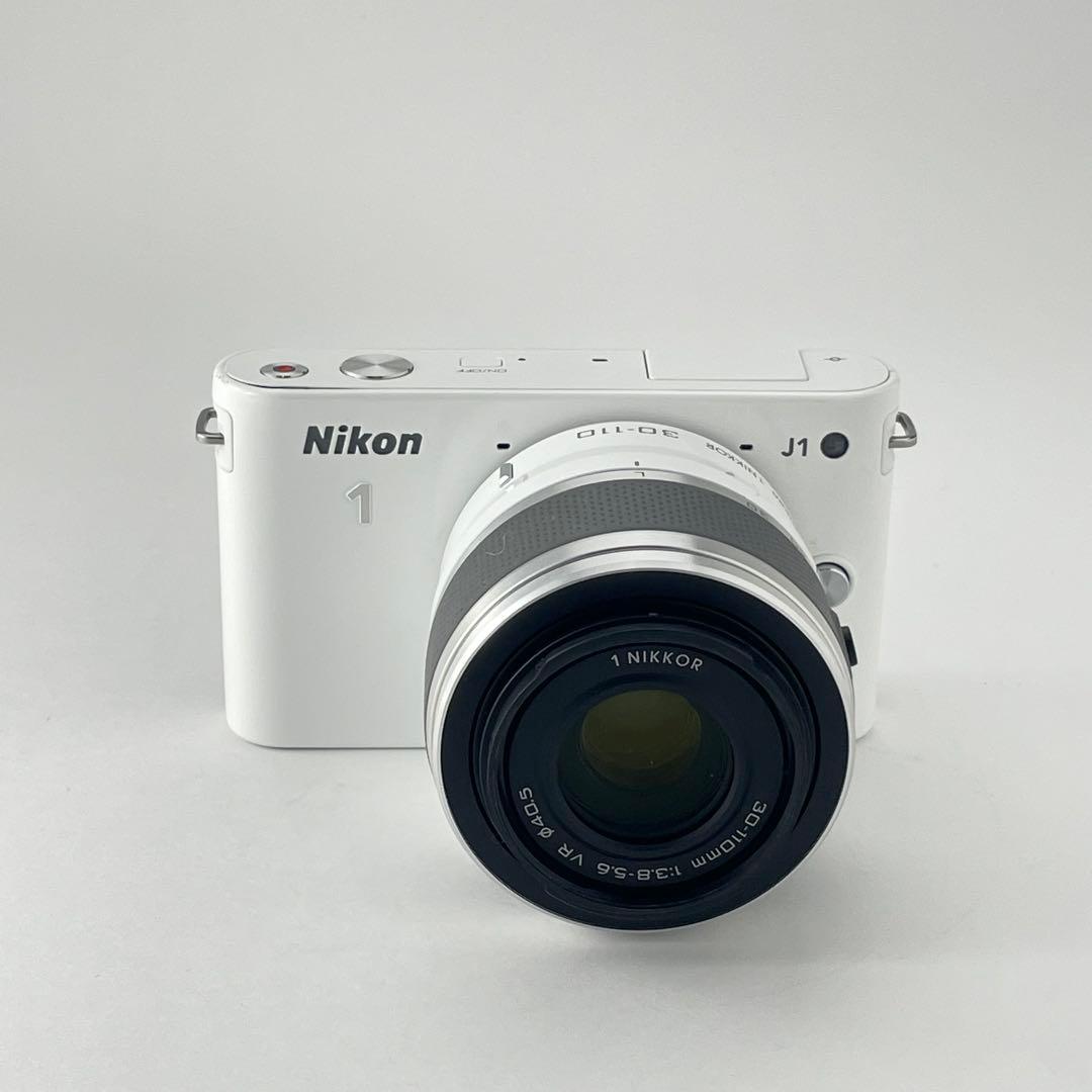 【本日限定価格】Nikon1 J1ホワイト レンズキット