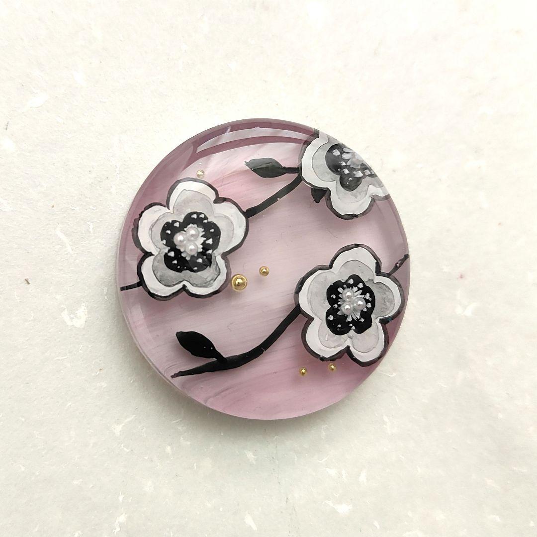 【905】ハンドメイド　レジン　ヘアゴム　ポニーフック