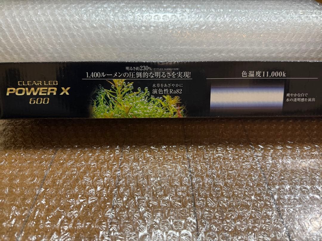GEXクリアLEDパワーX600 アクアリウムLEDライト60cm水槽用