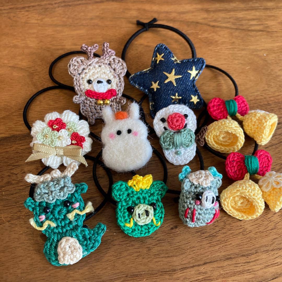 リブラ☆様ご確認用☆ハンドメイド　ヘアゴム