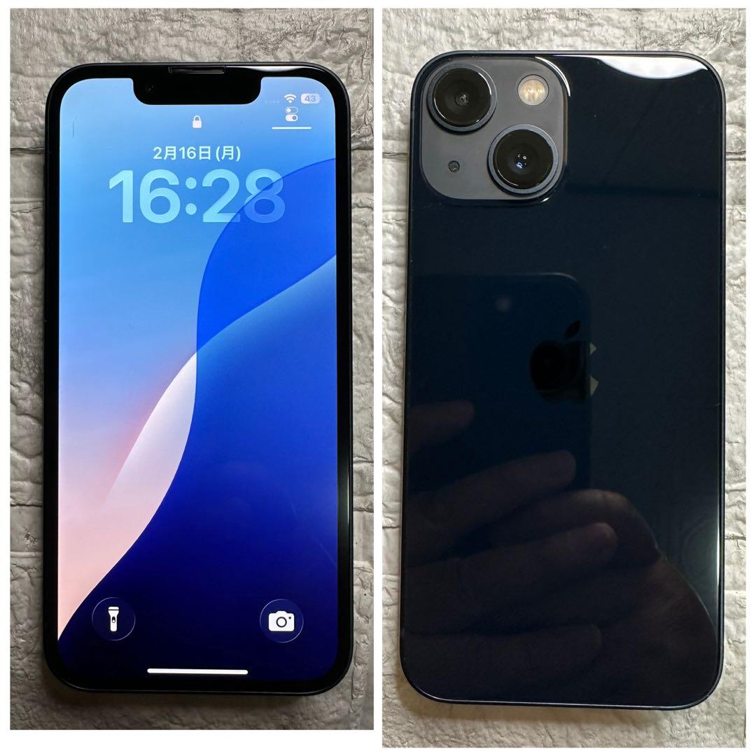 60 iPhone 13mini 純正BMS新品バッテリー　美品