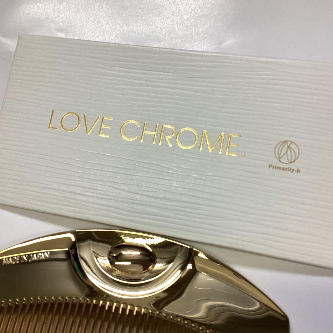 P LOVE CHROME ゴールドコーム