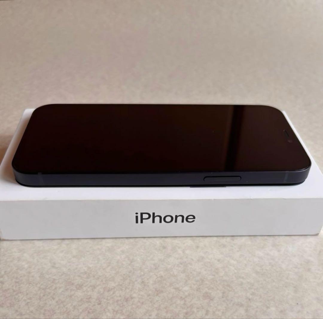 美品 iPhone12 本体 64GB バッテリー80% SIMフリー　ブラック