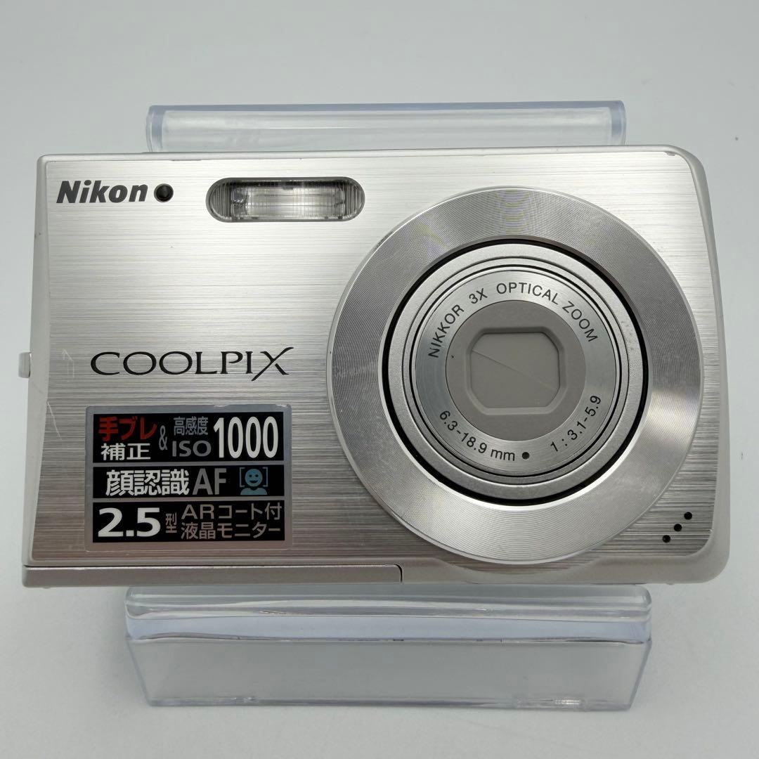 【スマホ転送OK】Nikon COOLPIX S200 コンデジ シルバー