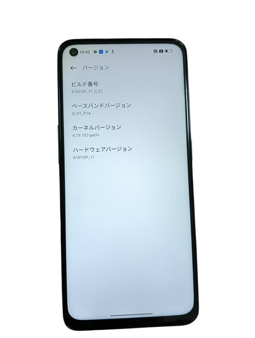 【訳あり】OPPO Reno5 A 128GB アイスブルー A1010P