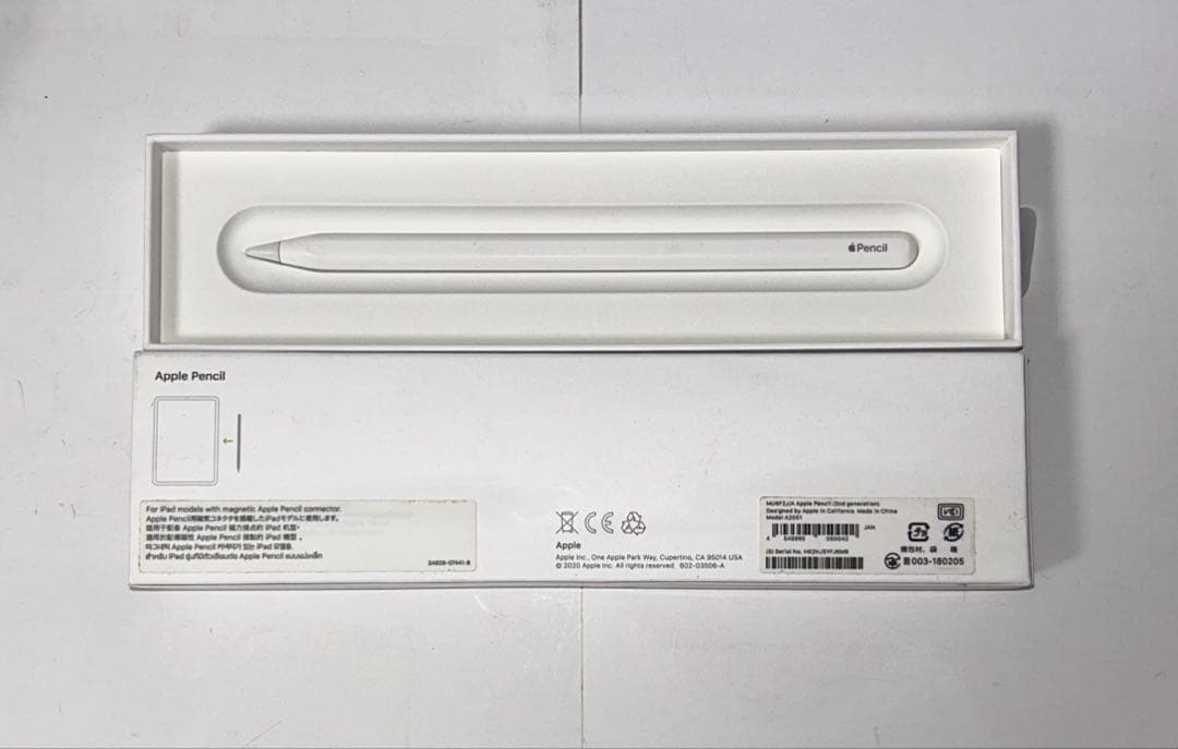 Apple Pencil 第２世代　箱付き　A2051/中古