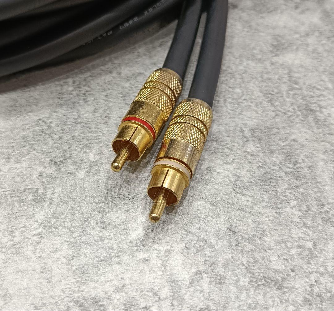 MOGAMI 2497 モガミ 名品 RCAケーブル ペア 5m（美品）