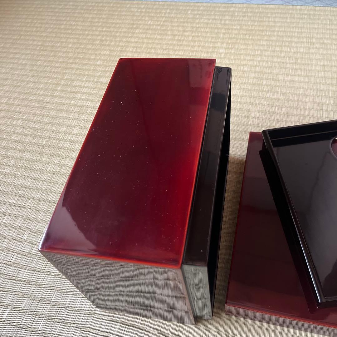 春慶　漆塗り茶箱