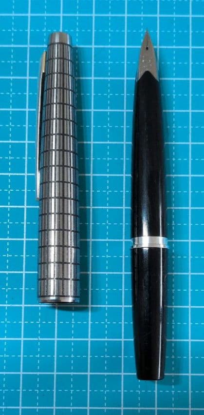 PILOT Elite エリート 格子柄 18K EF 万年筆