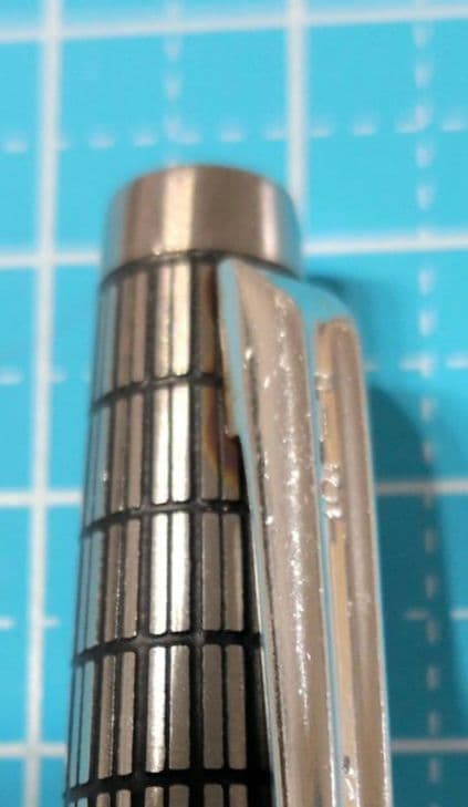PILOT Elite エリート 格子柄 18K EF 万年筆