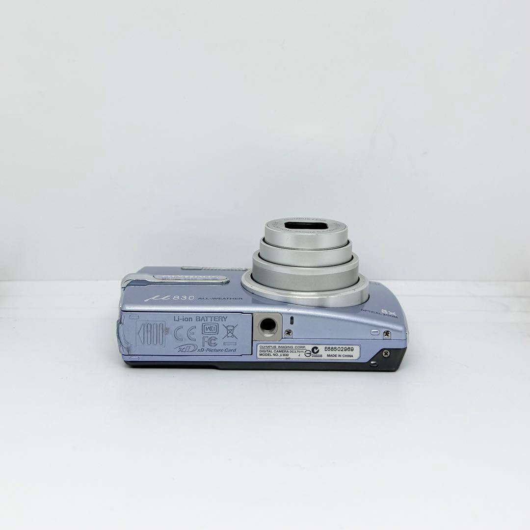 【希少 完動品】OLYMPUS μ 830 デジタルカメラ 動作確認済み