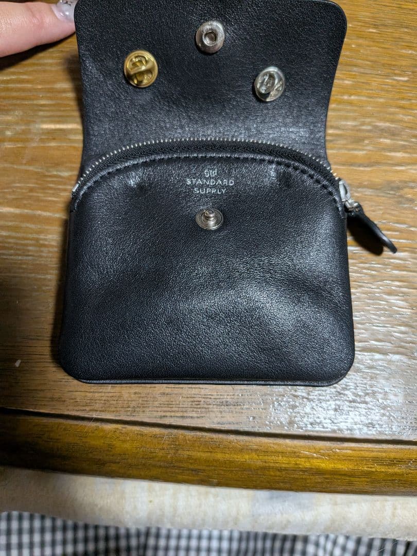 レザー ミニ財布 'Somos la Clica'