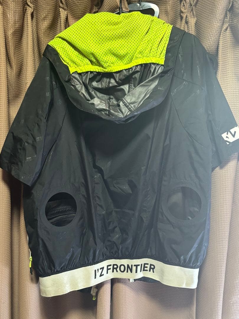I'Z FRONTIER 空調服 黒/黄緑