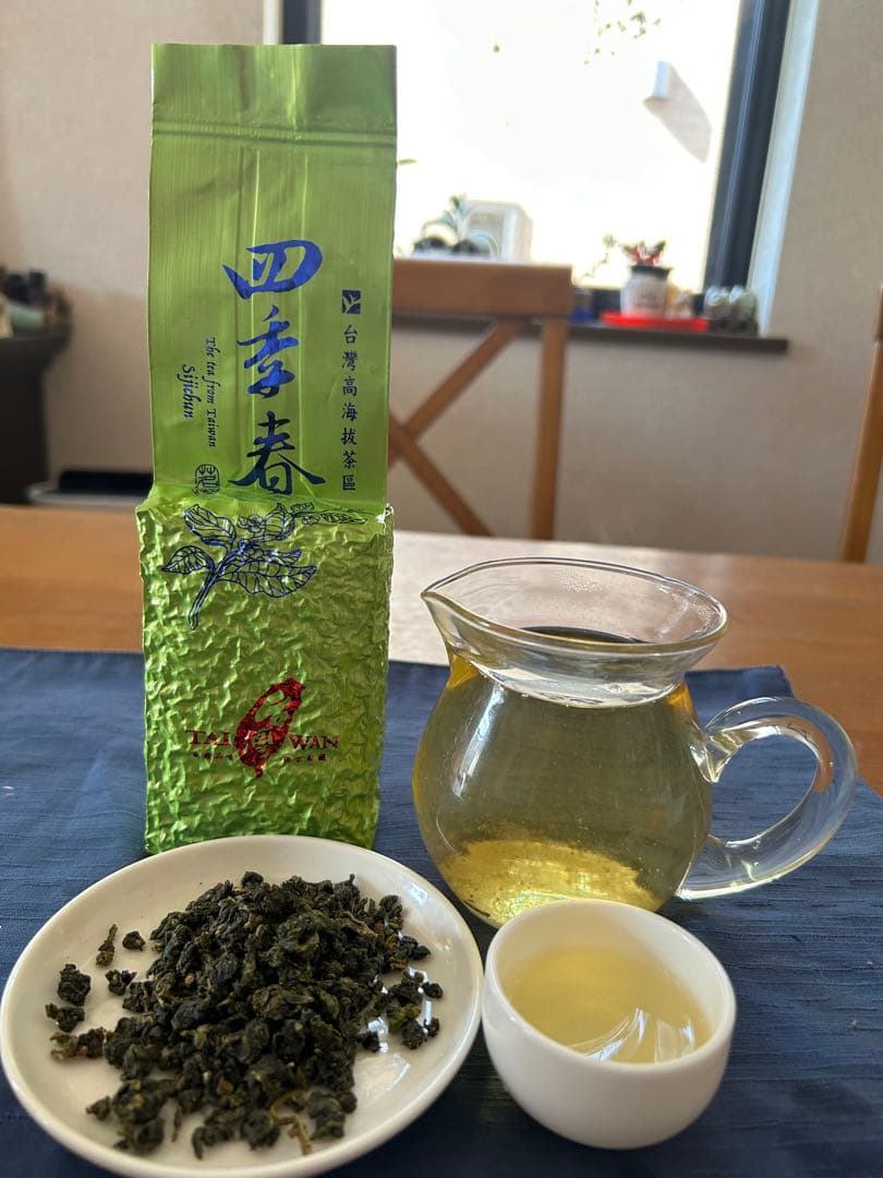 【台湾好茶】南投 四季春 烏龍茶 春茶 清香150g 蘭を想わせる爽やかな香り