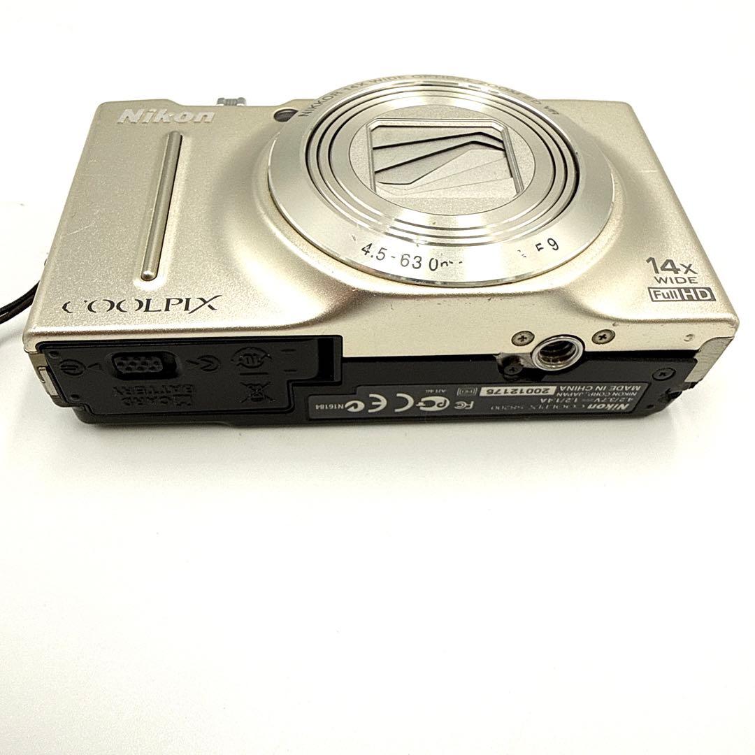 Nikon ニコン COOLPIX クールピクス S8200 デジカメ ゴールド