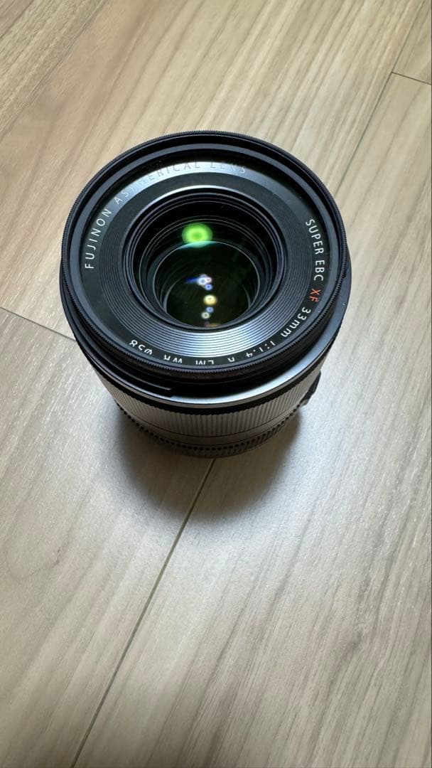【最終値下】フジフイルム XF33mm F1.4 R LM WR Xマウント