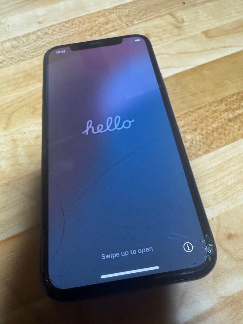 iPhone11 Pro スペースグレー 512GB 画面ひびあり
