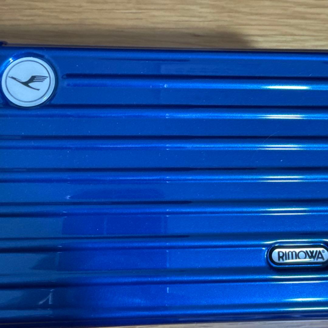 RIMOWA✖️ルフトハンザ スカイブルー未開封ポーチ ファーストクラスアメニティ