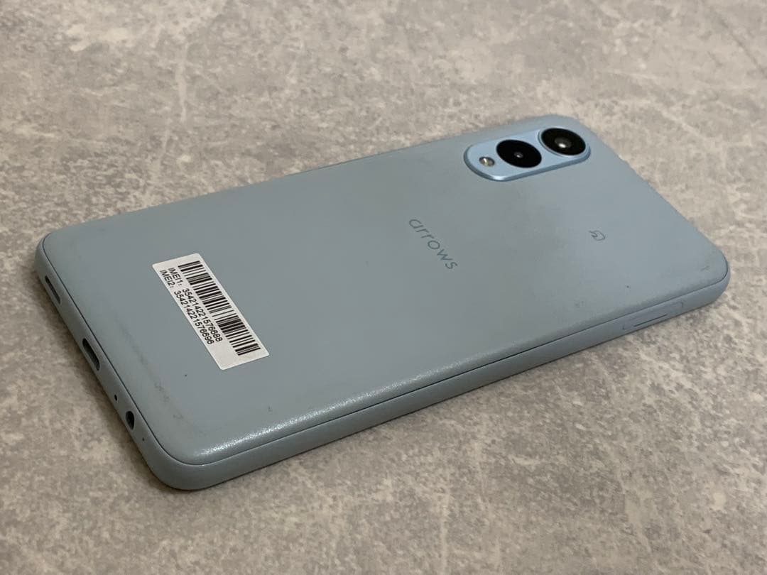 arrows We2 スマートフォン 本体 64GB ライトブルー