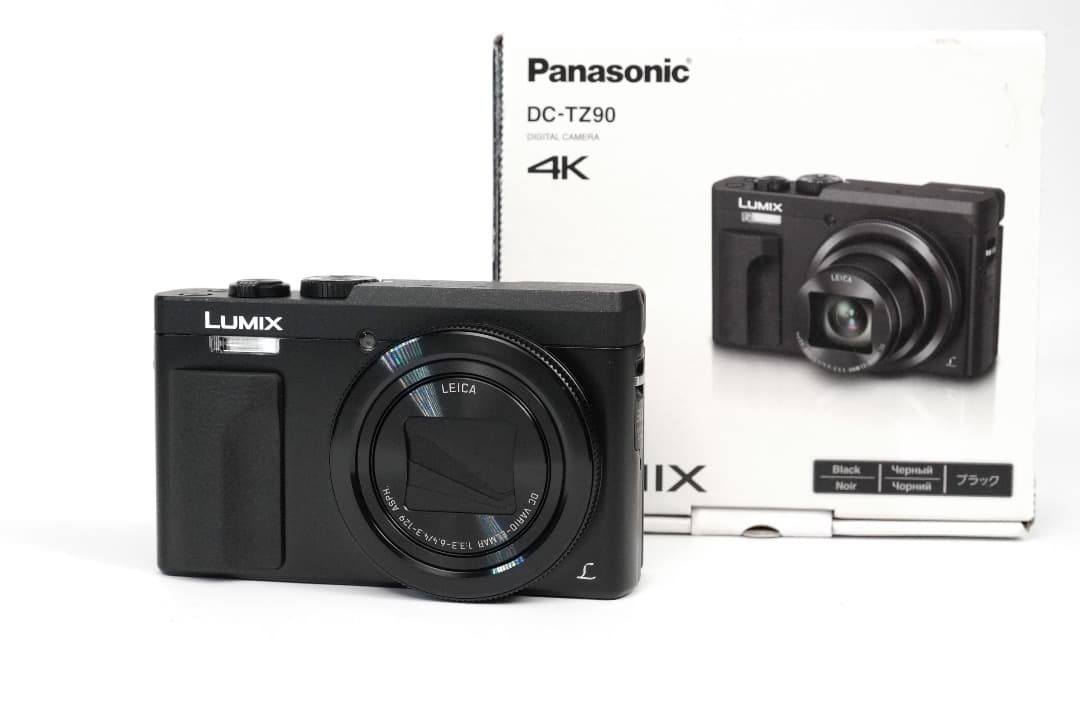 Panasonic LUMIX 光学30倍 4K動画記録 DC-TZ90