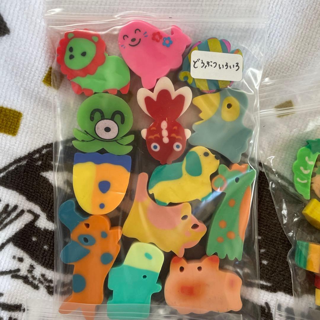 平成レトロ　消しゴムいろいろ　動物