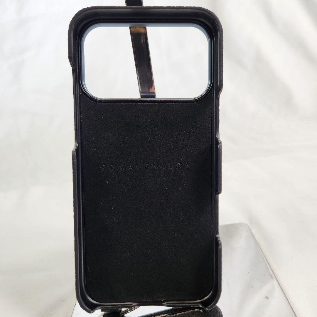 未使用 BONAVENTURA IPhone17ProMax ケース BLACK