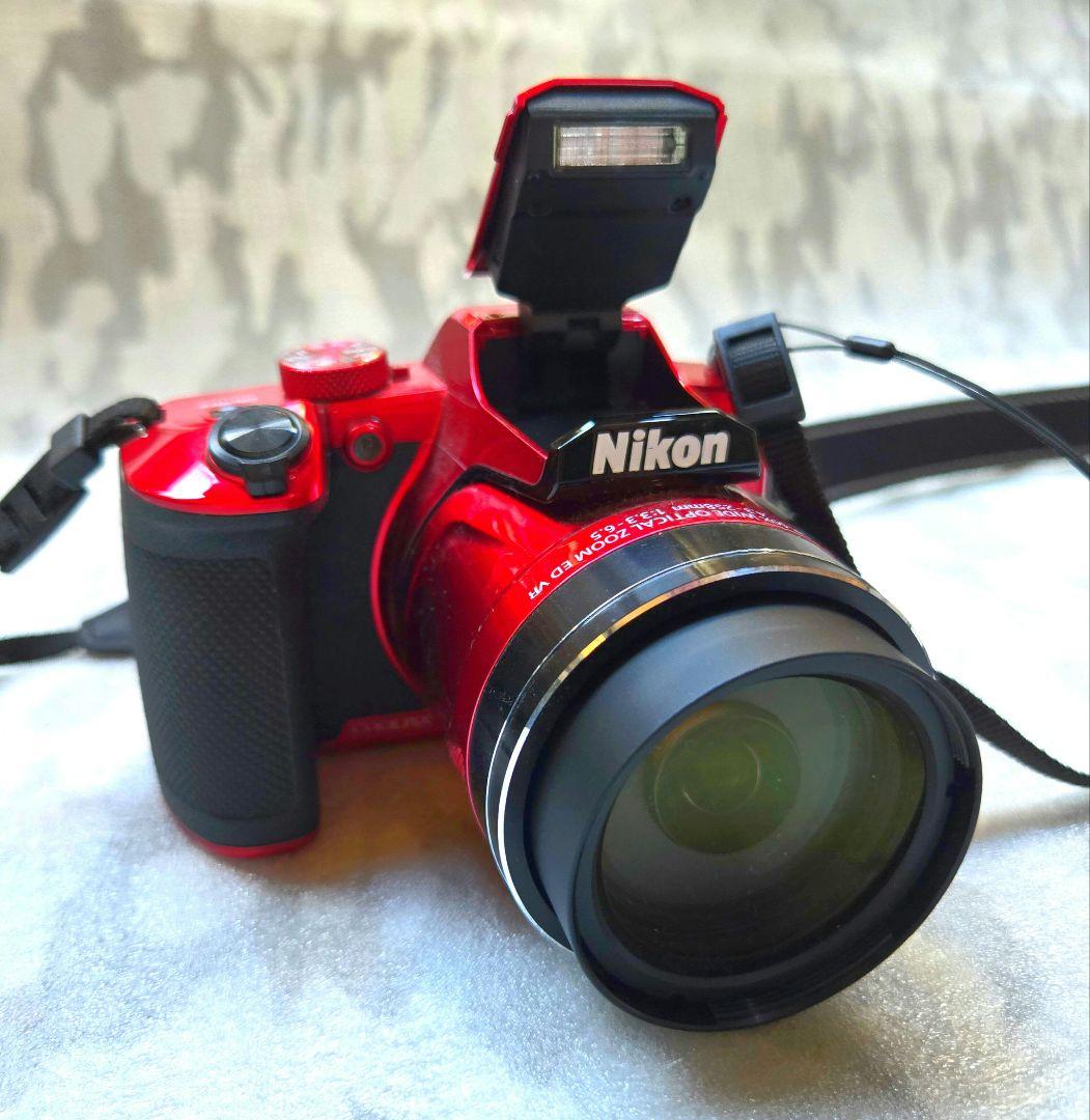 ⭐美品⭐ニコン Nikon COOLPIX B600 レッド 本体と付属品全て