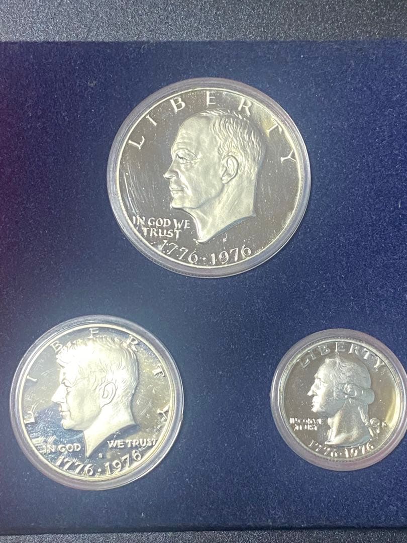 アメリカ 独立200周年記念 銀貨セット 1776年～1976年 プルーフ版