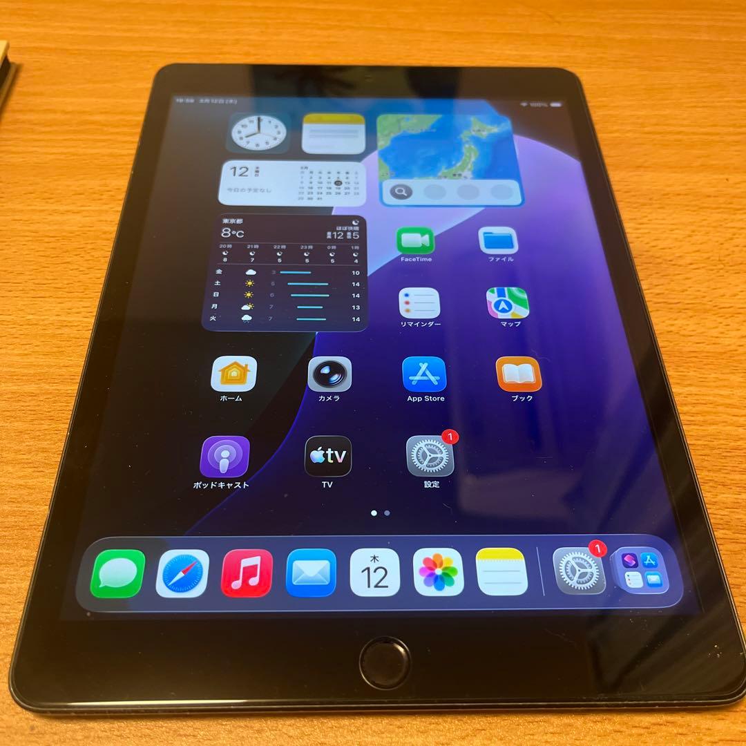 Apple iPad 10.2インチ スペースグレー cellular