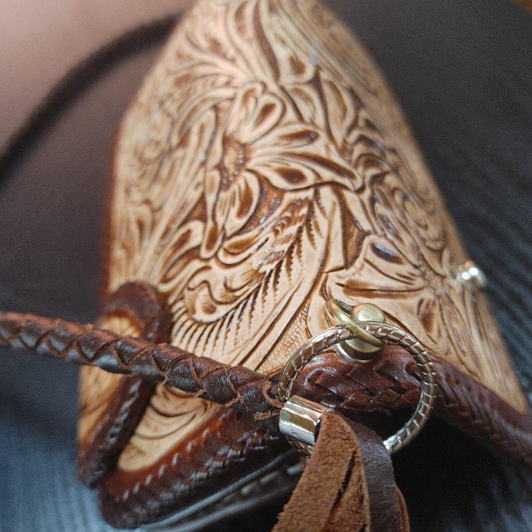 バイカーズウォレット　長財布　ハンドメイド