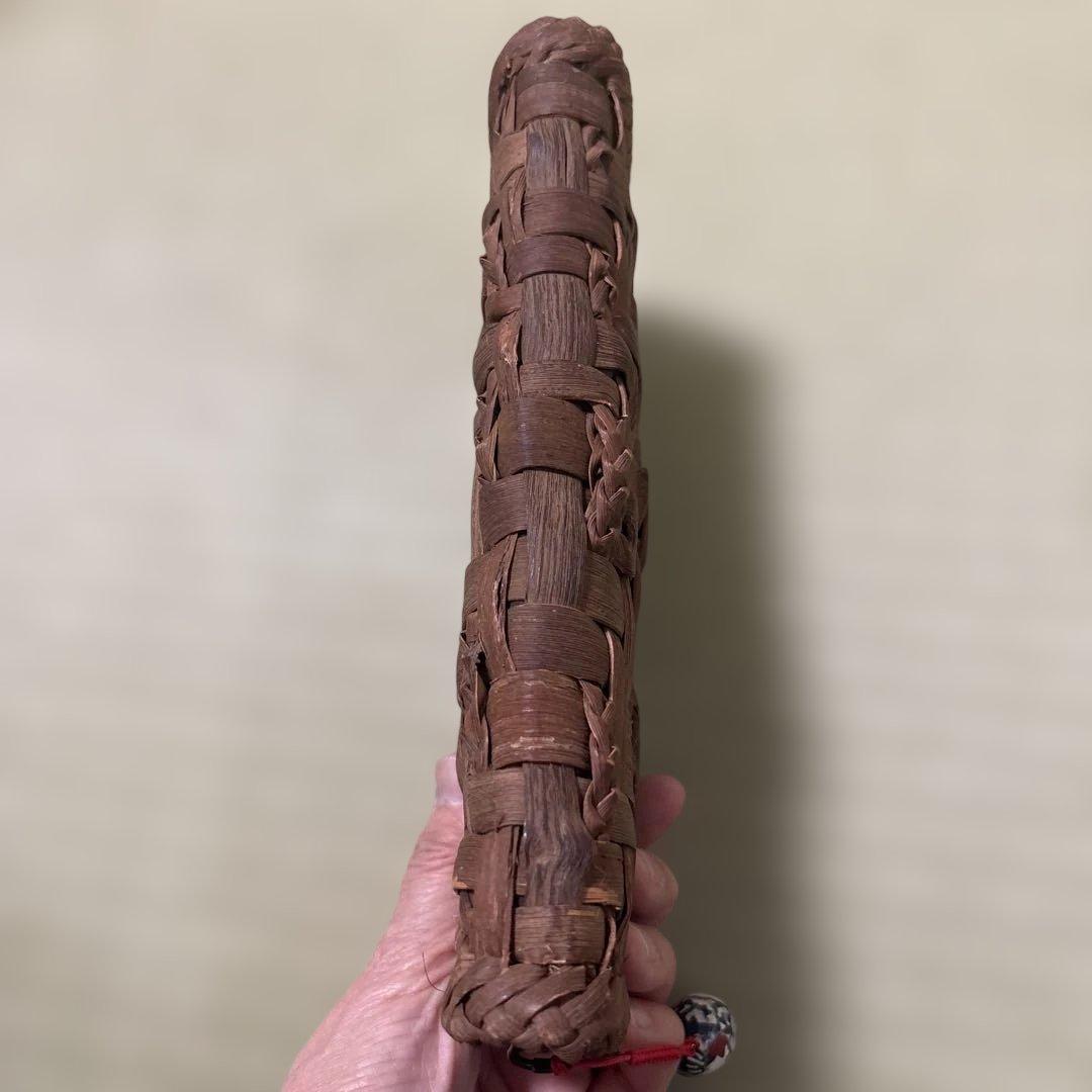 山葡萄　編み込み 長財布